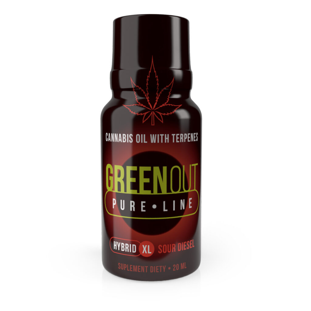 shot-cbd-green-out-pure-xl-hybrid-sour-diesel-sklep-cbd-strong-hemp