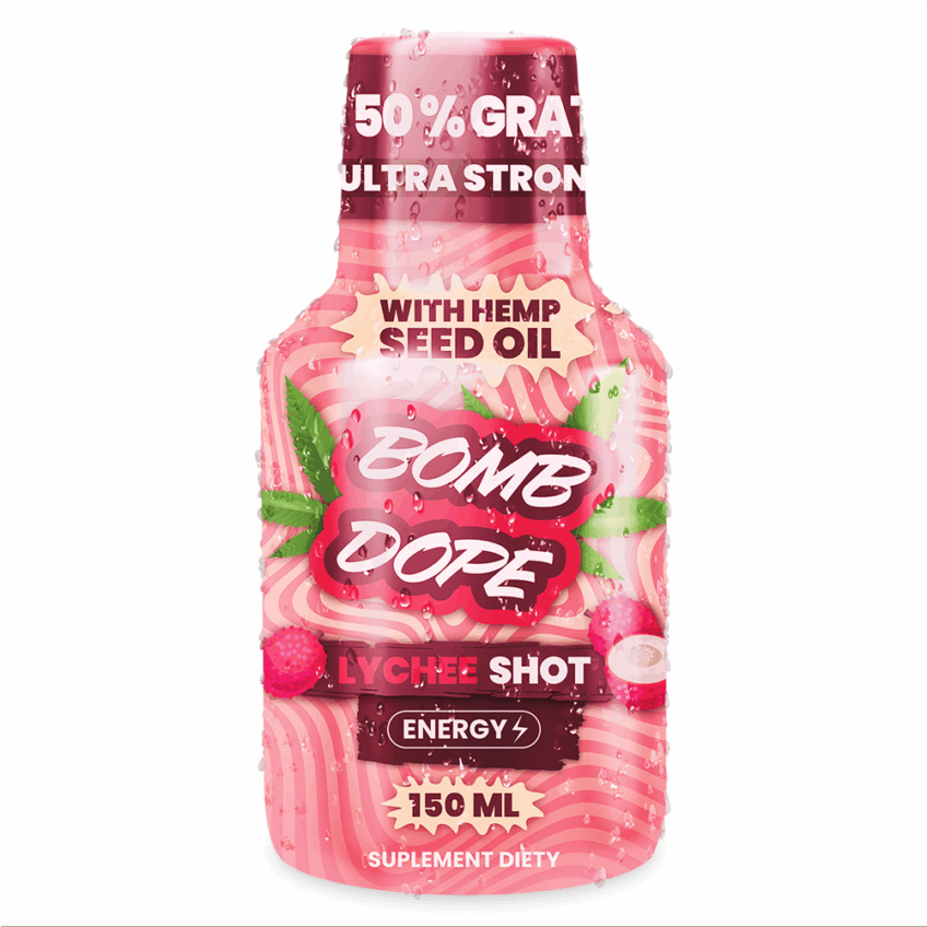 bomb-dope-energy-shot-lychee-liczi-strong-hemp-cbd-thc-sklep-konopny-gorzow-lubuskie-polska