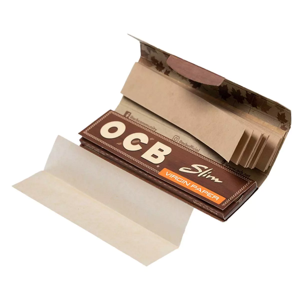 all-bibulki-ocb-virgin-brown-slim-premium-filters-king-size-cbd-strong-hemp-sklep-konopny-polska