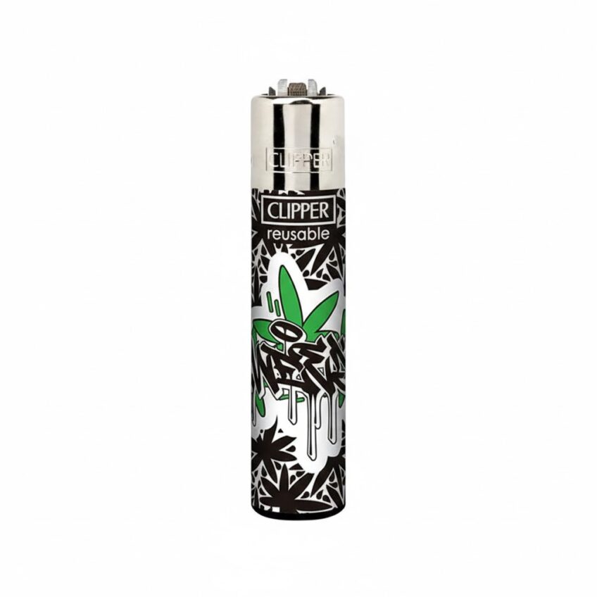 zapalniczka-clipper-reusable-graffiti-leaves-1-2-strong-hemp-sklep-konopny-polska